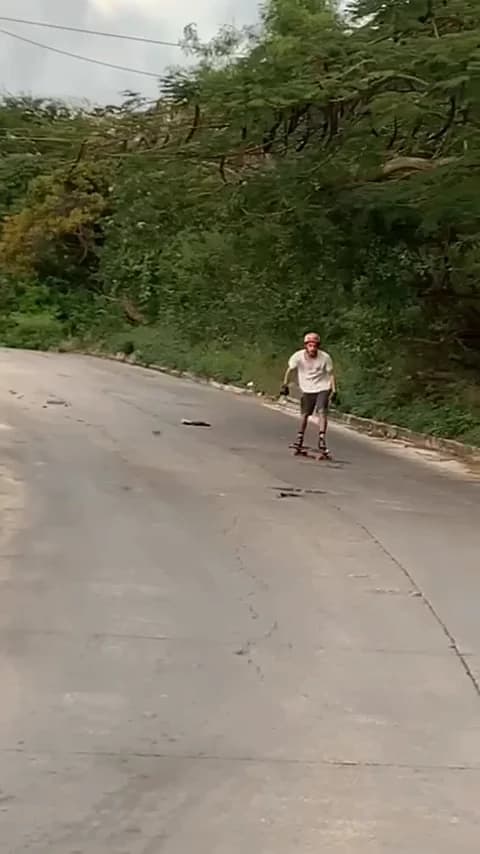 Solo patinar y relajarse