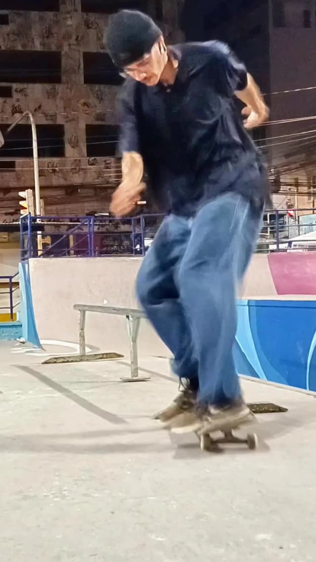 My first NollieFsSmithFsReverse