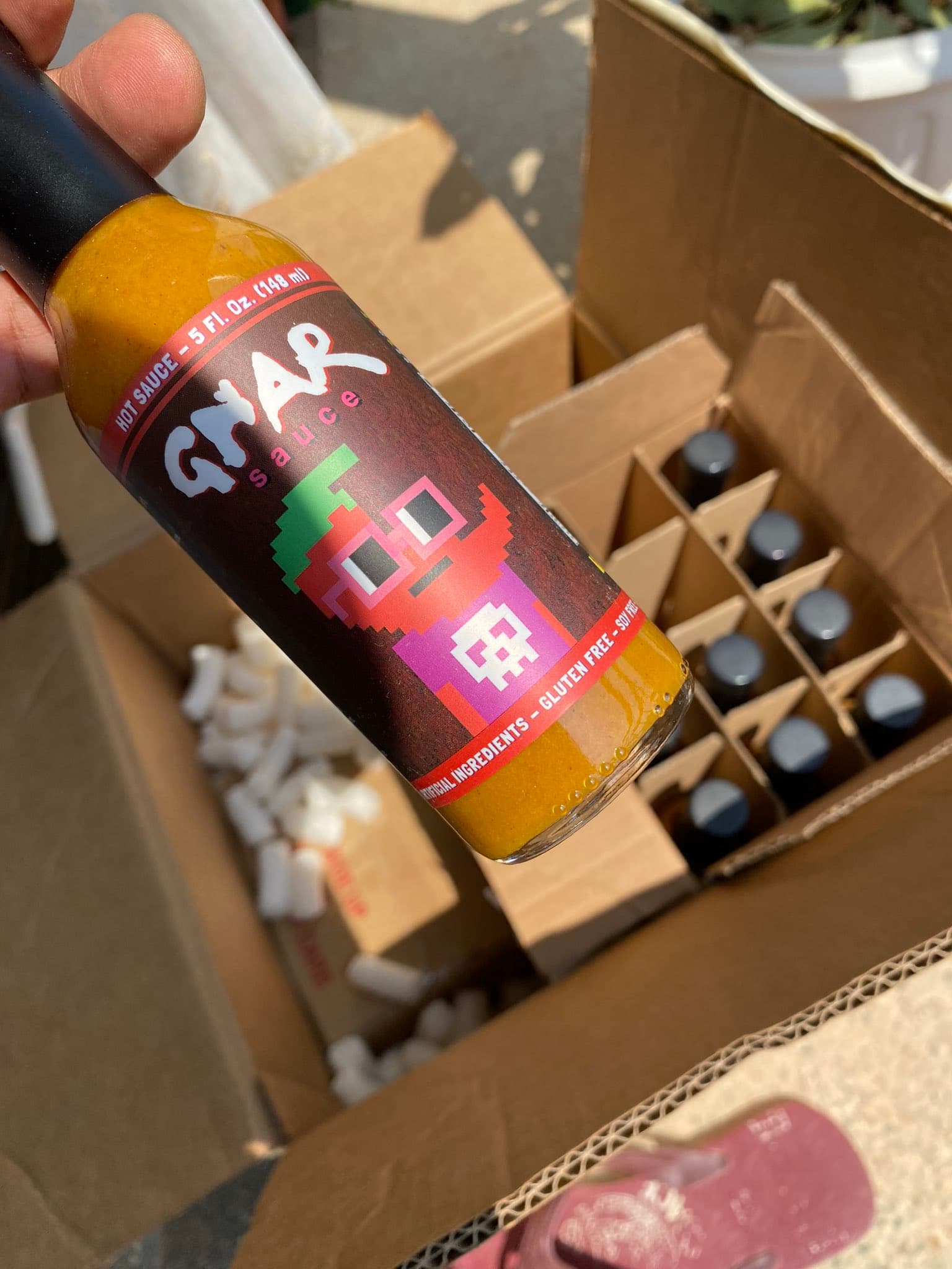 Gnarsauce Shipment is so Nice