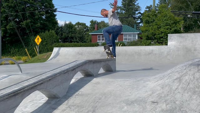 Switch fs 180 to fs 50-50 bs out