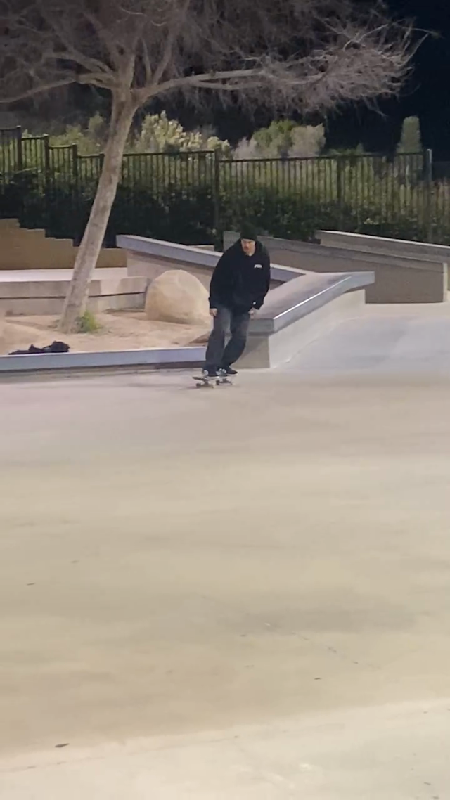 One foot back 50-50